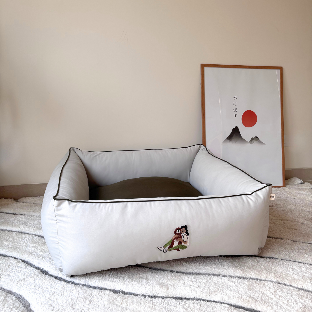 Large Dog Beds | Dog Bed with washable covers