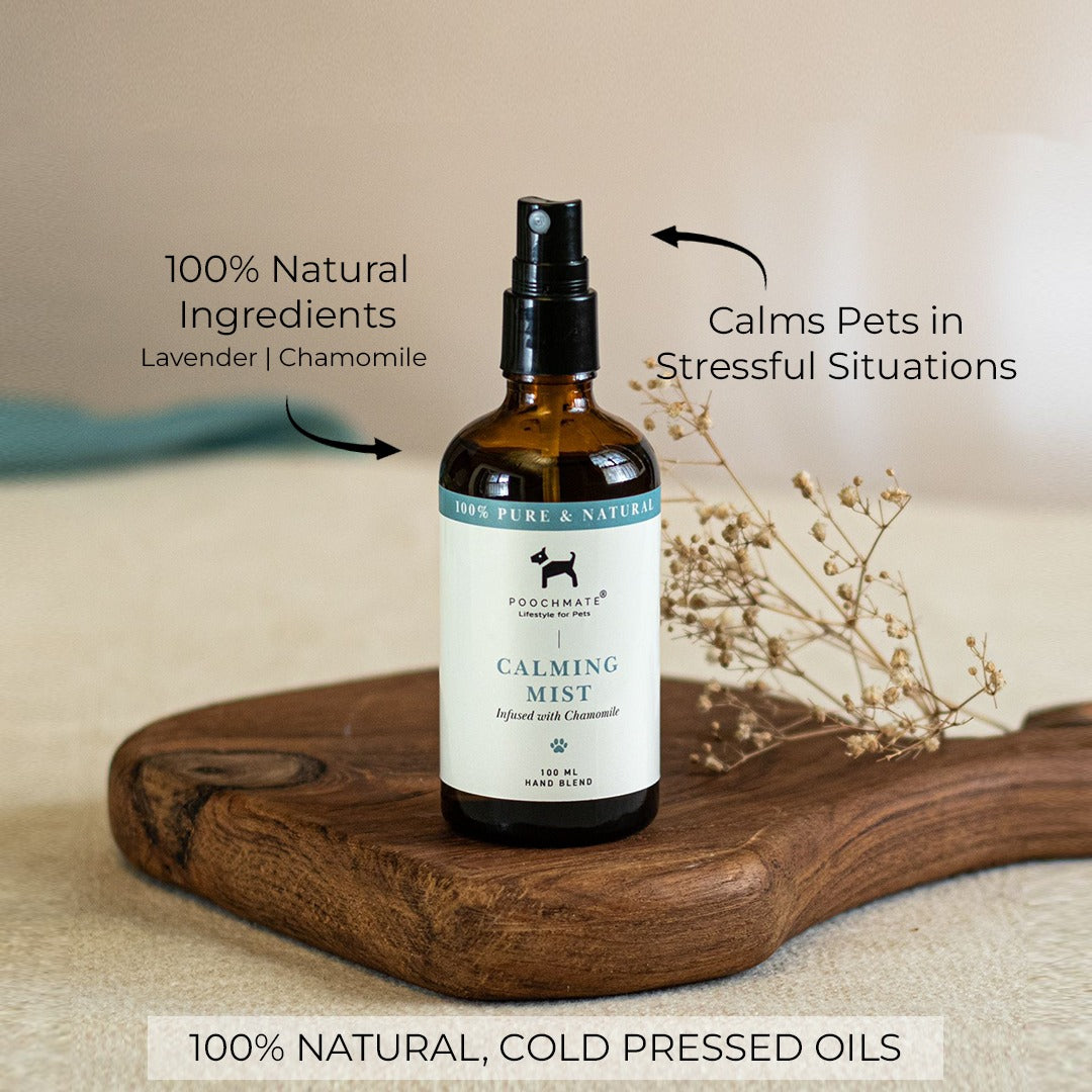 Natural dog clearance calming products